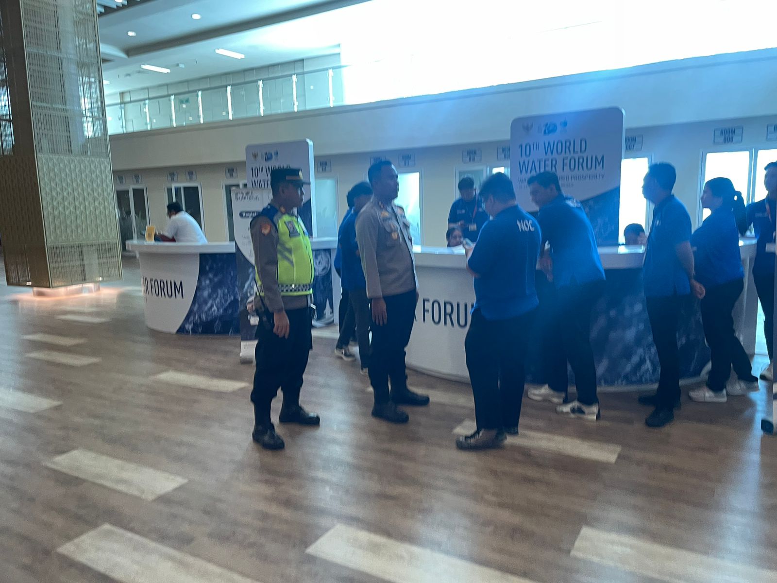Kapolres Bandara Ngurah Rai Cek Kesiapan Pengamanan Kedatangan Delegasi WWF